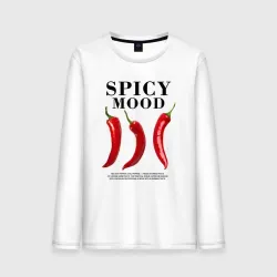Мужской лонгслив хлопок Spicy mood
