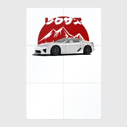 Магнитный плакат 2Х3 Lexus LFA  Японский суперкар