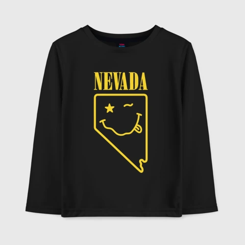 Детский лонгслив хлопок Nevada Nirvana