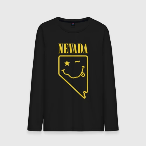 Мужской лонгслив хлопок Nevada Nirvana