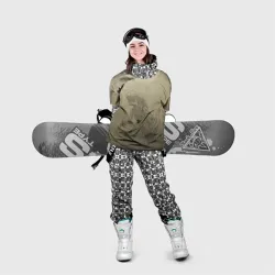Накидка на куртку 3D Кибернетический ксенофморф  - фото 2