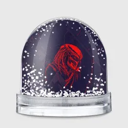 Игрушка Снежный шар Алый хищник 