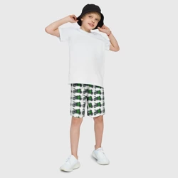 Детские спортивные шорты 3D Motorbike green - фото 2