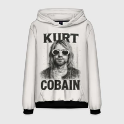 Мужская толстовка 3D Kurt Cobain - grunge-art