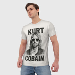 Мужская футболка 3D Kurt Cobain - grunge-art - фото 2
