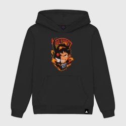 Женская толстовка хлопок Шинра - Пламенная бригада пожарных