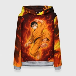 Женская толстовка 3D Шинра Пламенная бригада пожарных