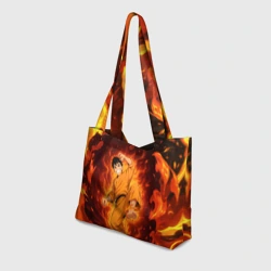 Пляжная сумка 3D Шинра Пламенная бригада пожарных - фото 2