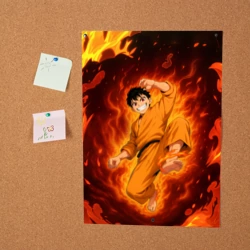 Постер Шинра Пламенная бригада пожарных - фото 2