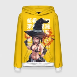 Женская толстовка 3D Пламенная бригада пожарных Маки ведьма