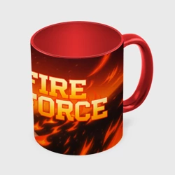 Кружка с полной запечаткой Пламенная бригада пожарных Шинра