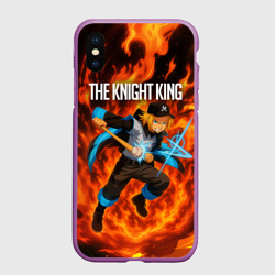 Чехол для iPhone XS Max матовый Пламенная бригада пожарных - Артур Бойл