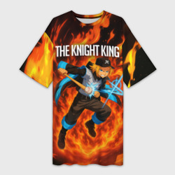 Платье-футболка 3D Пламенная бригада пожарных - Артур Бойл