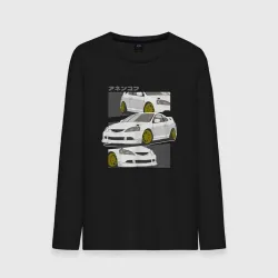 Мужской лонгслив хлопок Honda Integra Acura  Классика JDM