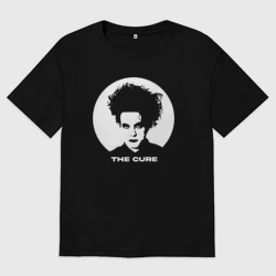 Женская футболка хлопок Oversize Группа The Cure