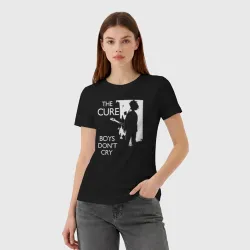 Женская футболка хлопок The Cure - парни не плачут - фото 2