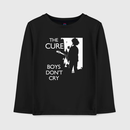 Детский лонгслив хлопок The Cure - парни не плачут
