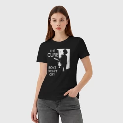 Женская футболка хлопок The Cure - парни не плачут - фото 2