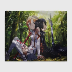 Плед 3D Asuna & Kirito SAO