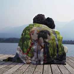 Плед 3D Asuna & Kirito SAO - фото 2