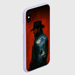 Чехол для iPhone XS Max матовый Red dead redemption 2 - Артур Морган - фото 2