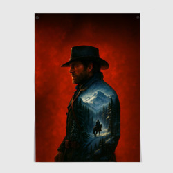 Постер Red dead redemption 2 - Артур Морган