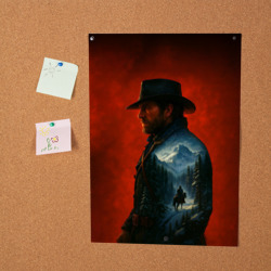 Постер Red dead redemption 2 - Артур Морган - фото 2