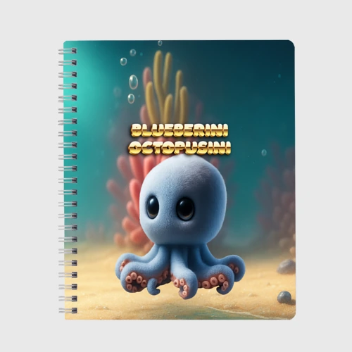 Тетрадь Blueberini Octopusini мем