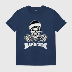 Мужская футболка хлопок Hardcore skeletor