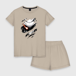 Женская пижама с шортиками хлопок Anime Goblin Slayer Orcbolg