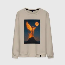 Мужской свитшот хлопок Fire angel