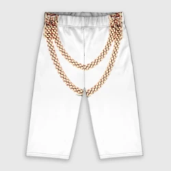 Велосипедки 3D Золотая цепь