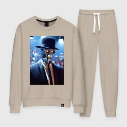 Женский костюм хлопок Бендер босс мафии - неоновое свечение