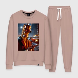 Женский костюм хлопок Мафиози Бендер - ночная разборка