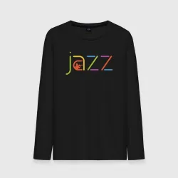 Мужской лонгслив хлопок Color of jazz
