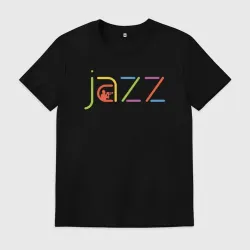 Мужская футболка хлопок Color of jazz