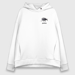 Женское худи Oversize хлопок Polina жук