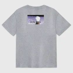 Женская футболка хлопок Oversize music keeps me alive atp