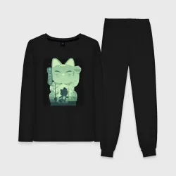 Женская пижама с лонгсливом хлопок Neko Turbo Granny Dandadan