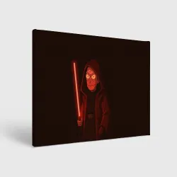 Холст прямоугольный Рик - владыка ситх