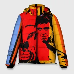 Мужская зимняя куртка 3D  Tony Montana