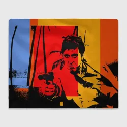 Плед 3D  Tony Montana