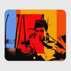 Прямоугольный коврик для мышки  Tony Montana