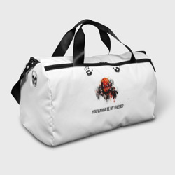 Сумка спортивная 3D Deadpool - быть другом