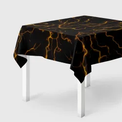 Скатерть 3D Разряды электричества текстура