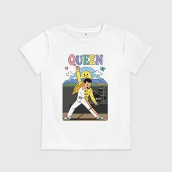 Детская футболка хлопок Queen мультяшный стиль