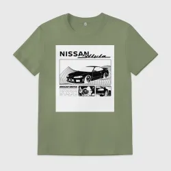 Мужская футболка хлопок Ниссан Сильвия