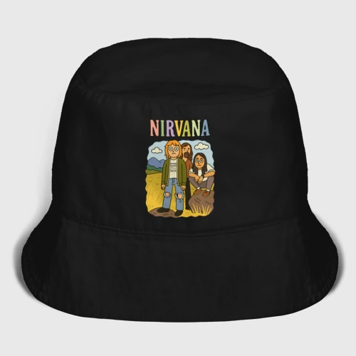 Мужская панама хлопок Nirvana мультяшный стиль