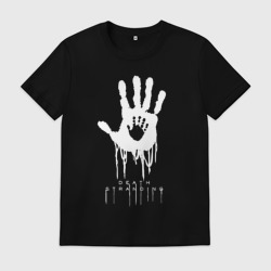 Мужская футболка хлопок Death Stranding hand