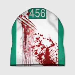 Шапка 3D Кровавая форма игрока 456 из игры в кальмара